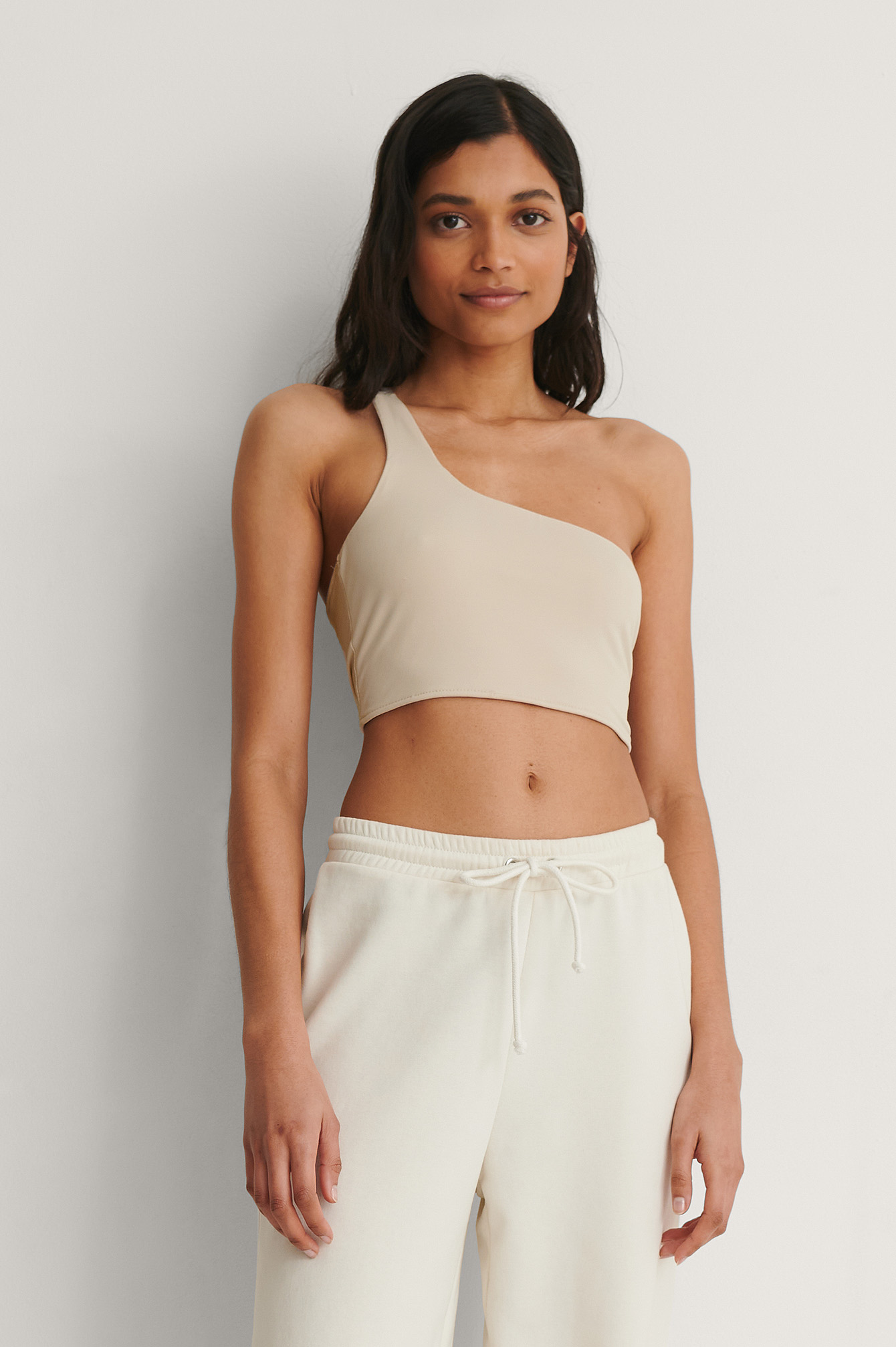 one shoulder crop