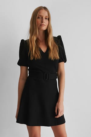 Black Bea Mini Dress